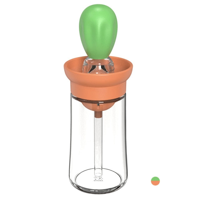 Multi-function Oil Dispenser with Silicone Brush